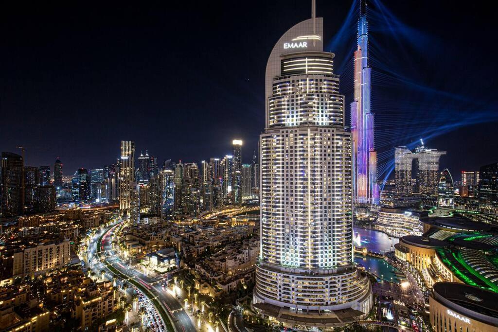 Magnificent Brand New Lux 3Br Burj & Fountain View Apartment Dubai Luaran gambar
